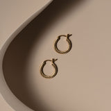 Small Twisted Hoops - 14k Gold Filled