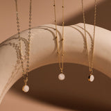 Cremation Necklace - 14k Gold Filled
