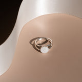 Mothers Milk Double Band Ring - Sterling Silver