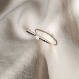 The Dainty Mothers Milk Ring - Sterling Silver