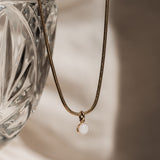 Mothers Milk Snake Chain Necklace- 14k Gold Filled