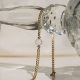 Mothers Milk Thick Curb Chain Bracelet- 14k Gold Filled