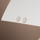 Cremation Oval Stud Earrings - 14k Gold Filled