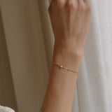 Mothers Milk Bar Chain Bracelet - 14k Gold Filled