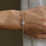 Mothers Milk Zinnia Bracelet- Sterling Silver
