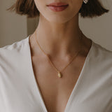 Forget-Me-Not Cremains Urn Necklace - 14k Gold Filled