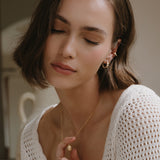 Forget-Me-Not Cremains Urn Necklace - 14k Gold Filled