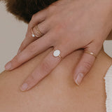 Mothers Milk Large Oval Ring - 14k Gold Filled