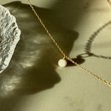 Mothers Milk Roped Chain Necklace - 14K Solid Gold