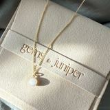 Mothers Milk Cable Chain Necklace - 14K Solid Gold