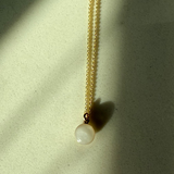 Mothers Milk Cable Chain Necklace - 14K Solid Gold