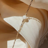 Cremation Box Clip Chain Bracelet- 14K Solid Gold