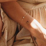 Mothers Milk Sequin Bracelet- 14k Gold Filled