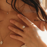 Mothers Milk Crown Ring - 14k Gold Filled