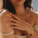 Cremation Snake Chain Necklace- 14k Gold Filled
