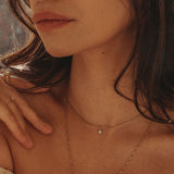 Cremation Snake Chain Necklace- 14k Gold Filled