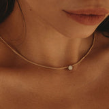 Cremation Thick Curb Chain Necklace- 14k Gold Filled