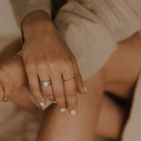 Mothers Milk Small Circle Ring - 14k Gold Filled