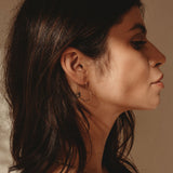 Heart Hoop Earrings - 14k Gold Filled