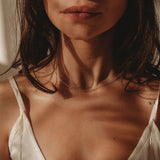 Staple Chain Necklace- Sterling Silver