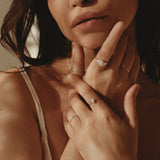 Mothers Milk Small Oval Ring - Sterling Silver