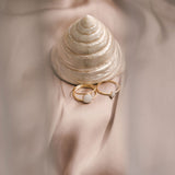 Mothers Milk Double Band Circle Ring - 14k Gold Filled