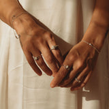 V Skinny Ring - Sterling Silver