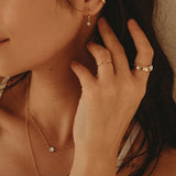 Cremation Figaro Chain Necklace - 14k Gold Filled