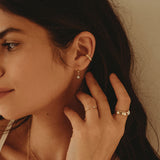 Cremation Drop Fish Hook Earrings - 14k Gold Filled