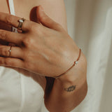 Mothers Milk Thick Curb Chain Bracelet- 14k Gold Filled