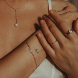 Mothers Milk Sequin Bracelet- 14k Gold Filled