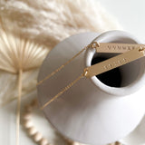 The Bar Necklace - Personalized - 14k Gold Filled