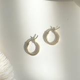Small Twisted Hoops - 14k Gold Filled