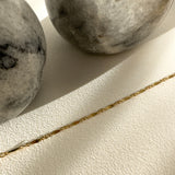 Bar Chain Necklace - Personalized - 14K Gold Filled