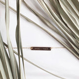 The Bar Necklace - Personalized - 14k Gold Filled