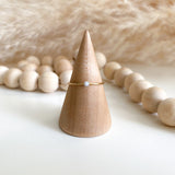Mothers Milk Dainty Ring - 14k Solid Gold