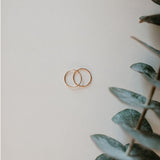 Gold Fill Skinny Ring - Tarnish Resistant - High Quality - hypoallergenic - Stacking rings - Thin simple band
