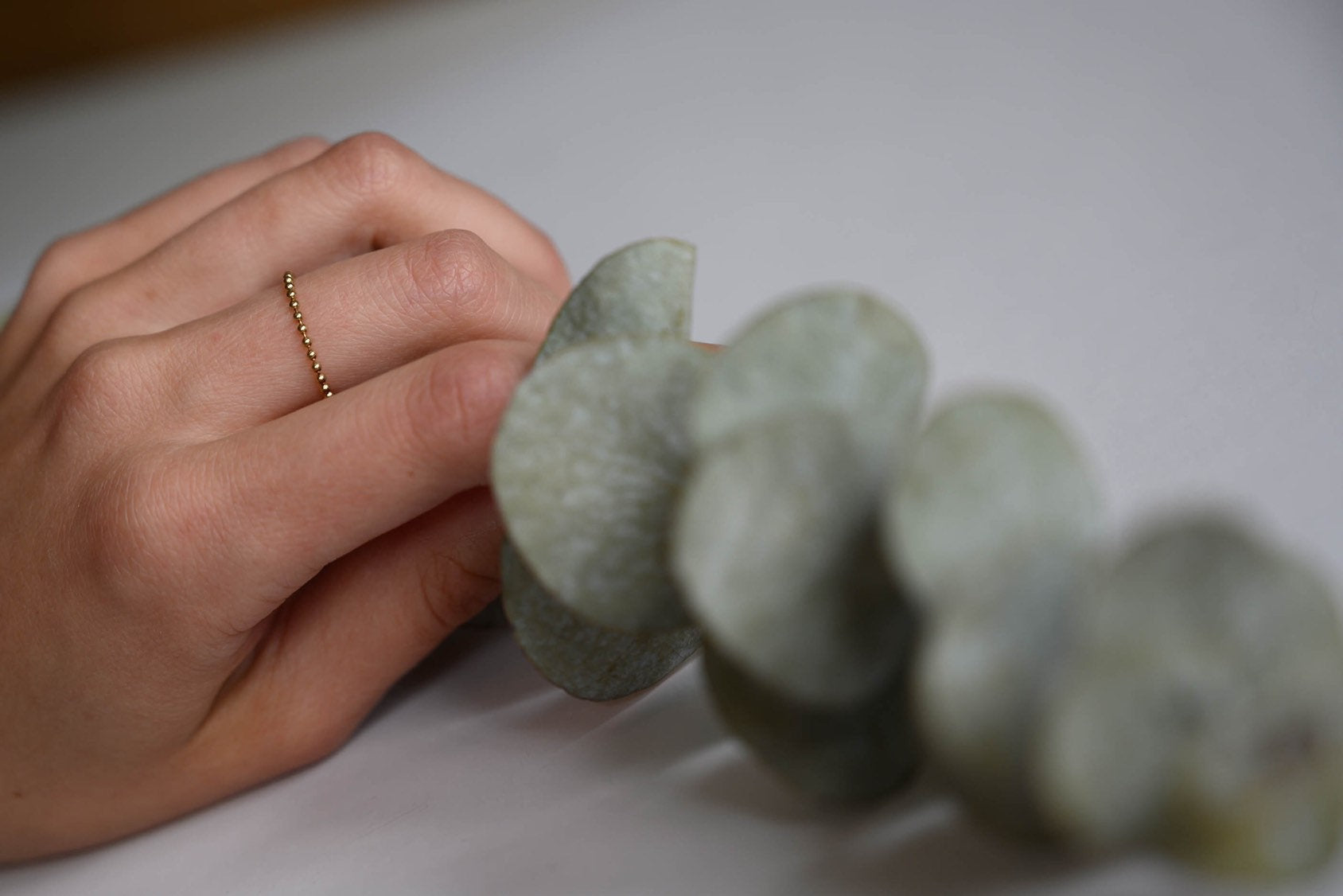 Flex ring - Hypoallergenic - high quality 14/20 gold fill - tarnish resistant - fun ring - stacking rings - trendy - ball chain floppy ring