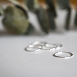 Sterling Silver ring - Hypoallergenic - Tarnish resistant - Stacking rings - Midi rings - ring sets