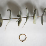 Dainty CZ Gold Fill Ring - hypoallergenic - tarnish resitant - made to last - petite ring - skinny ring - stacking ring