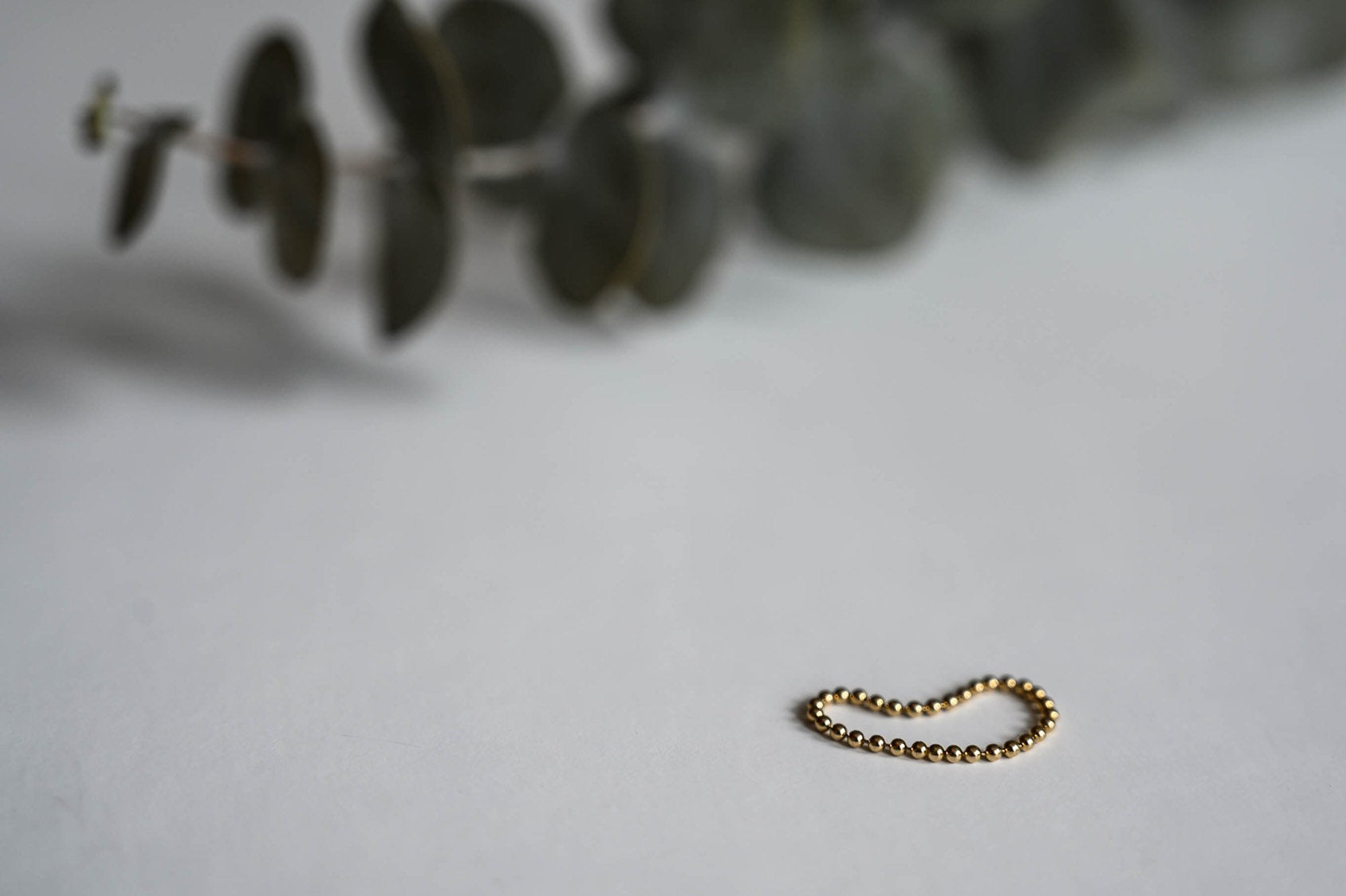 Flex ring - Hypoallergenic - high quality 14/20 gold fill - tarnish resistant - fun ring - stacking rings - trendy - ball chain floppy ring