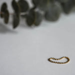 Flex ring - Hypoallergenic - high quality 14/20 gold fill - tarnish resistant - fun ring - stacking rings - trendy - ball chain floppy ring