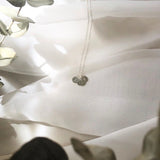 Custom Sterling Silver Monogram Necklace - high quality - made to last - initial - personalized gift - keepsake necklace