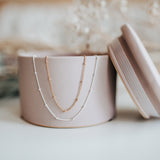 Petite Gold Fill Choker - High quality tarnish free - Saturn chain - simple necklace - layering necklace