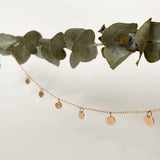 Multi pendant necklace - custom - option to have initials - gold filled - tarnish resistant - hypoallergenic - petite circle pendants