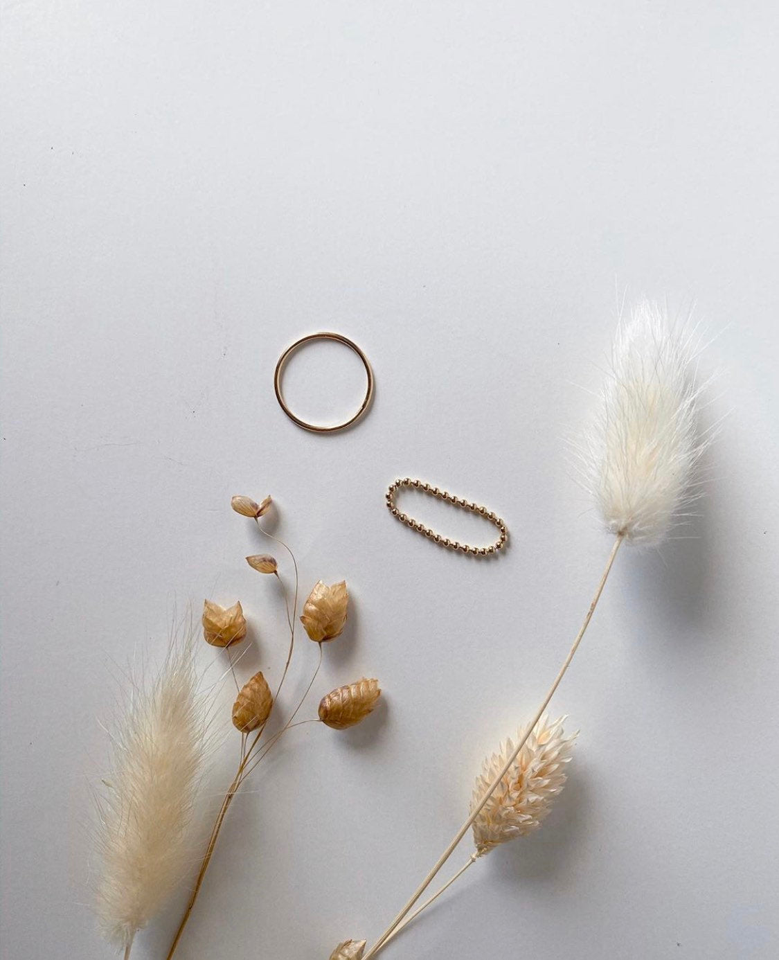 Flex ring - Hypoallergenic - high quality 14/20 gold fill - tarnish resistant - fun ring - stacking rings - trendy - ball chain floppy ring