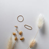 Flex ring - Hypoallergenic - high quality 14/20 gold fill - tarnish resistant - fun ring - stacking rings - trendy - ball chain floppy ring