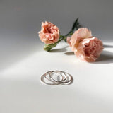 Sterling Silver ring - Hypoallergenic - Tarnish resistant - Stacking rings - Midi rings - ring sets