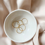 Hammered Gold Fill Skinny Ring - Tarnish Resistant - High Quality - hypoallergenic - Stacking rings - Thin simple band