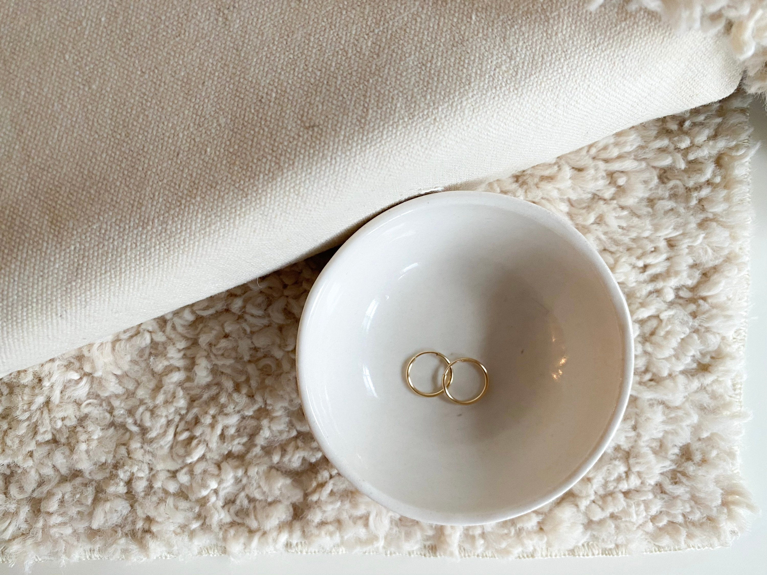 Gold filled hoops - high quality - tarnish resistant - hypoallergenic - good for sensitive ears - everyday - endless hoops - huggie hoops